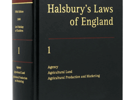 Halsbury’s Laws of England – what is it for?
