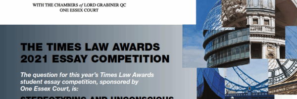 Times Law Awards 2021 Essay Competition opens for entries…